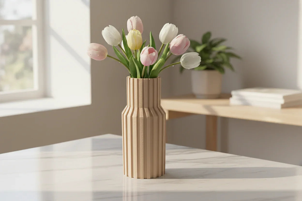 Vaso Tili Geometrico - Design 3D Esclusivo