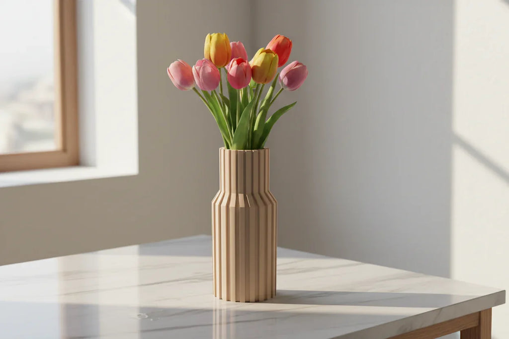 Vaso Tili Geometrico - Design 3D Esclusivo