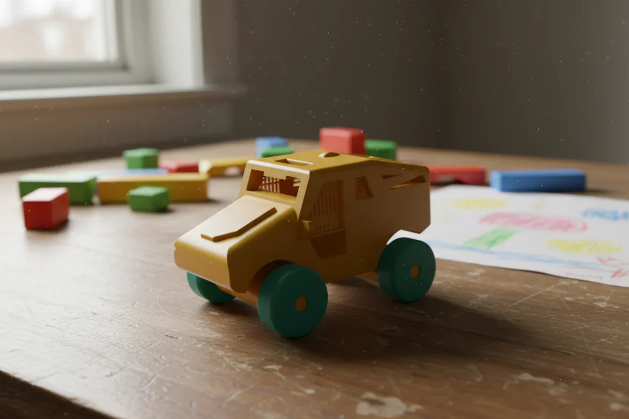 Macchinina Jeep File STL 3D
