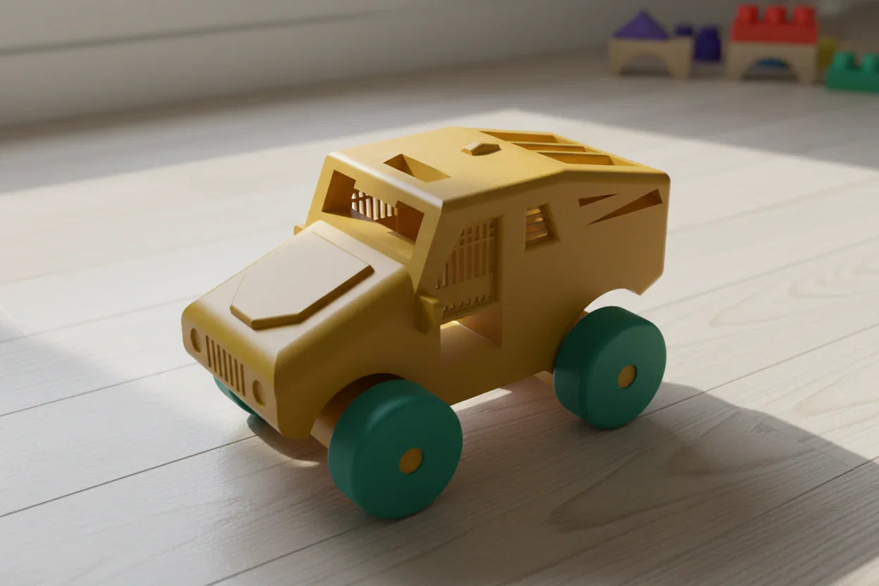 Macchinina Jeep File STL 3D